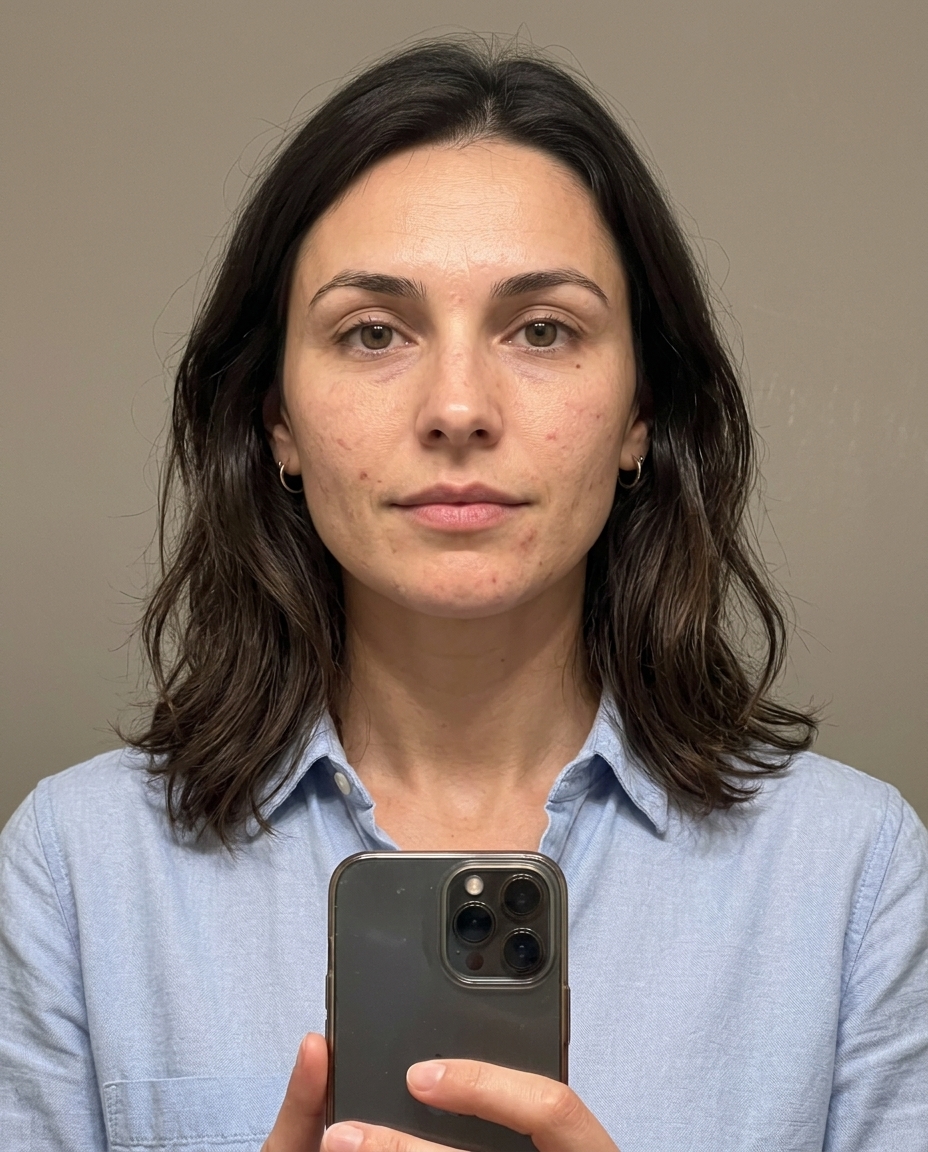 Селфи анфас