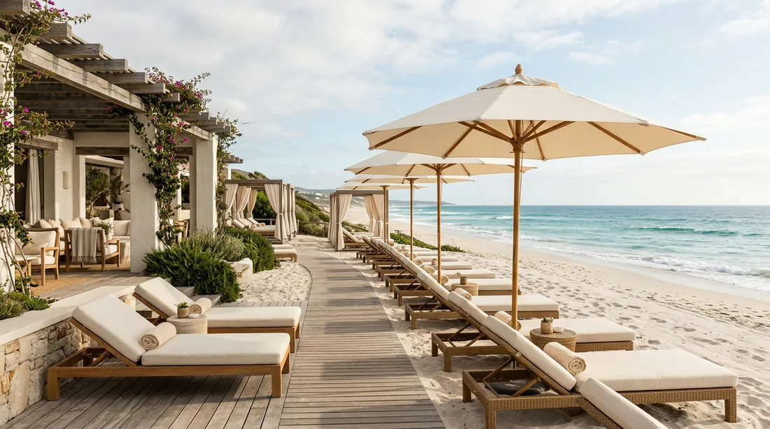 Пляж / beach club ракурс 2