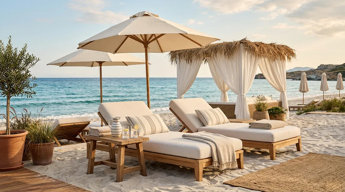Пляж / beach club ракурс 4