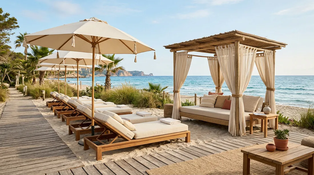 Пляж / beach club ракурс 6