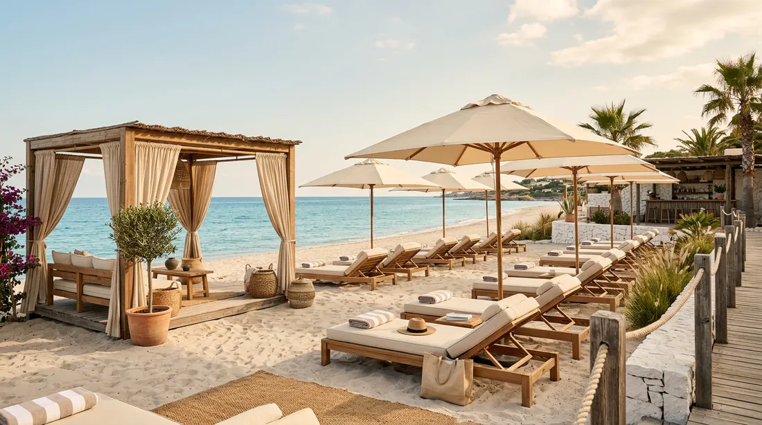 Пляж / beach club ракурс 7