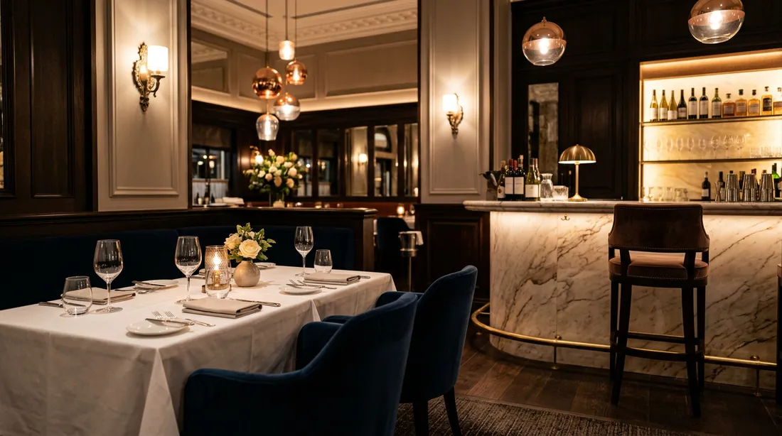 Ресторан fine dining ракурс 4