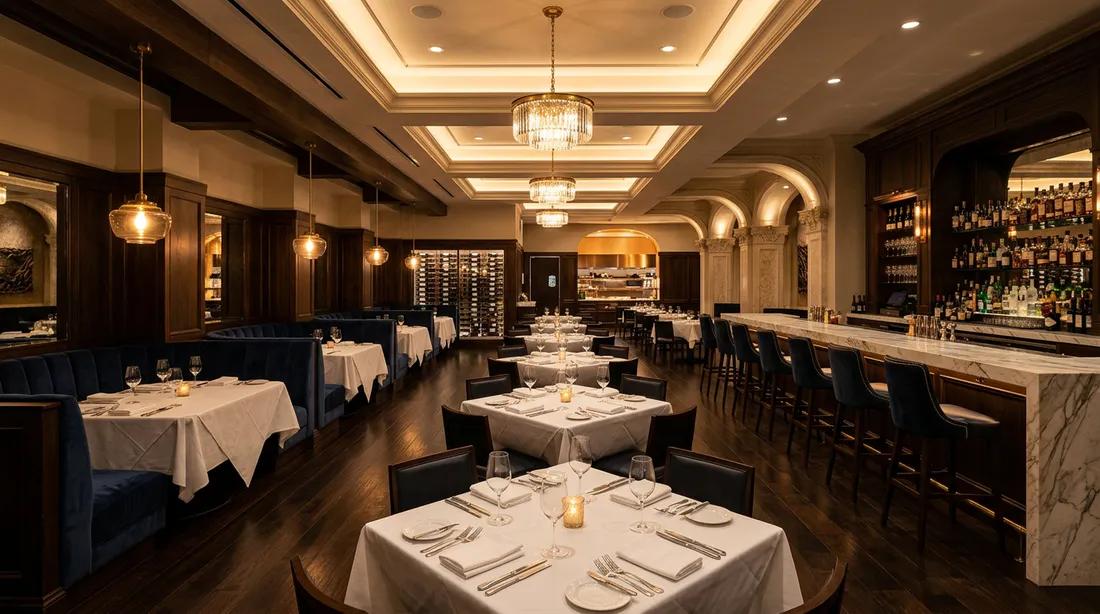 Ресторан fine dining ракурс 5