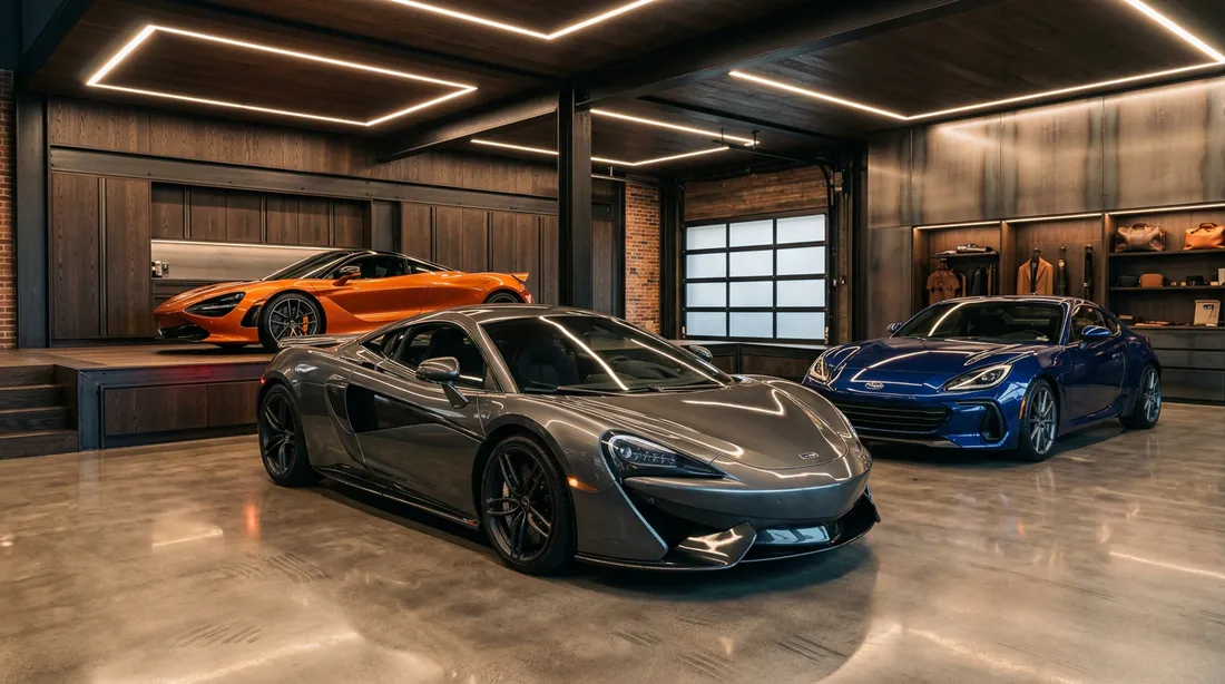 Автогараж / luxury garage ракурс 6