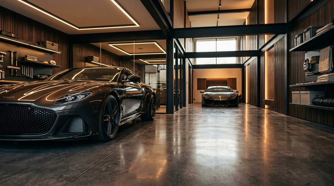 Автогараж / luxury garage ракурс 7