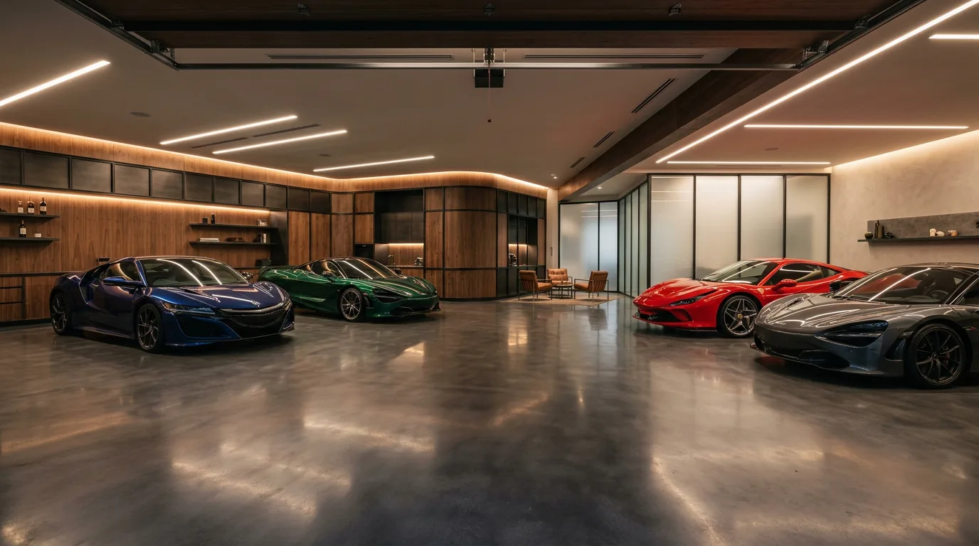 Автогараж / luxury garage