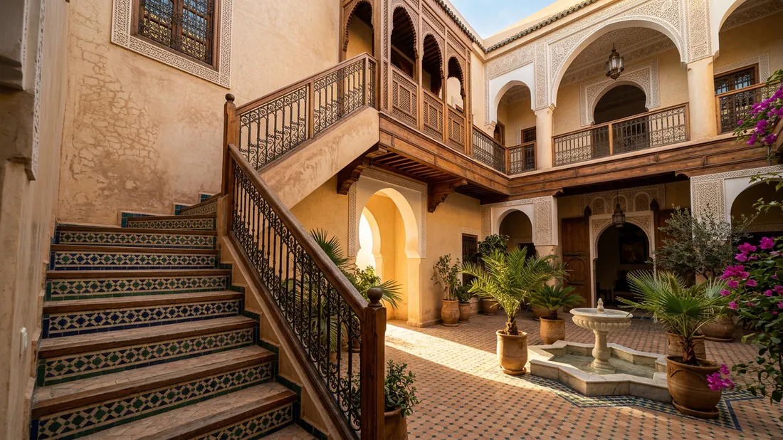 Марокканский riad ракурс 5